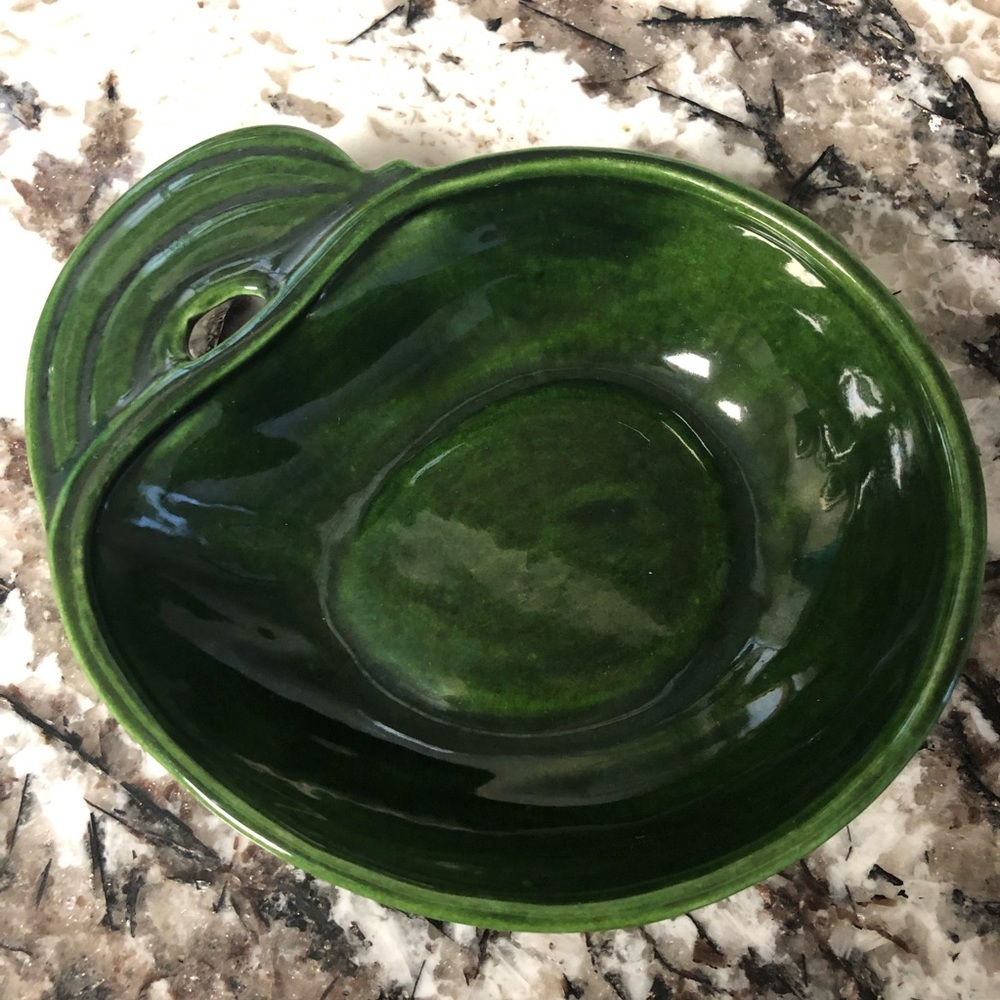 Vintage Hoeing of California Collectible Pottery Dish Bowl Ashtray Trinket Dish - Picture 8 of 8